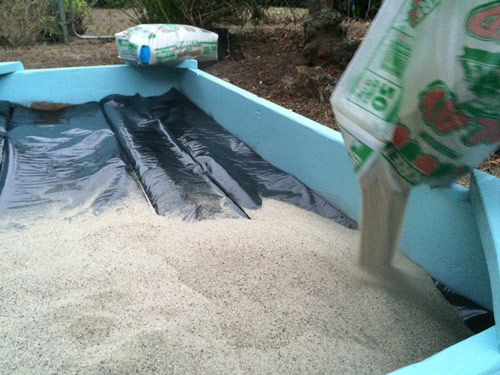 sand box Les Kidz preschool